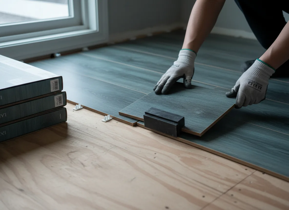 Luxury Vinyl Plank Installation company in Toddville, IA